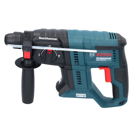 Bosch GBH 18V-21 Professional Marteau perforateur sans fil 18 V 2,0 J Brushless ( 0611911101 ) + L-BOXX - sans batterie, sans chargeur