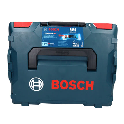 Bosch GWS 18V-15 SC Professional amoladora angular a batería 18 V 125 mm sin escobillas (06019H6100) + L-BOXX - sin batería, sin cargador
