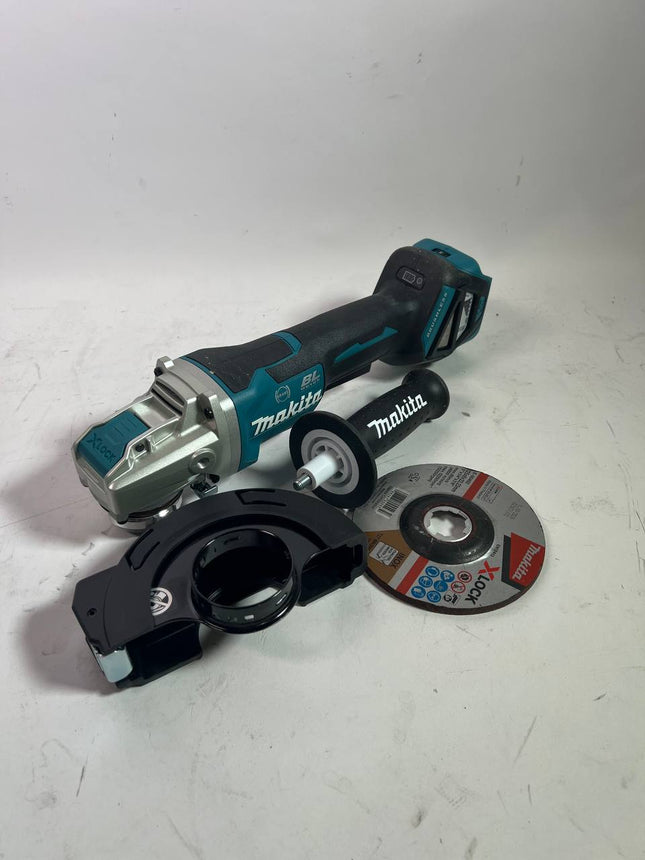 Makita DGA 519 Z Akku Winkelschleifer 18 V 125 mm Brushless X Lock Solo Neuwertig 1 - toolbrothers
