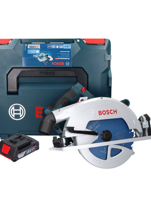 Sierra circular inalámbrica Bosch GKS 18V-68 GC Professional 18 V 190 mm Biturbo Brushless + 1x batería 2,0 Ah + L-BOXX - sin cargador