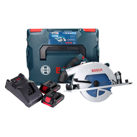 Bosch GKS 18V-68 GC Professional cordless circular saw 18 V 190 mm Biturbo Brushless + 2x ProCORE battery 4.0 Ah + charger + L-BOXX