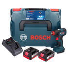 Bosch GDX 18V-200 Professional Visseuse à chocs sans fil 18 V 200 Nm Brushless + 2x batterie 5,0 Ah + chargeur + L-BOXX