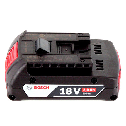 Bosch GWS 18V-10 Professional amoladora angular a batería 18 V 125 mm sin escobillas + 1x batería 2,0 Ah + L-Boxx - sin cargador