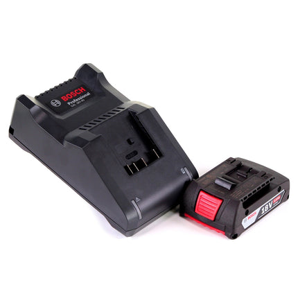 Bosch GWS 18V-10 Professional amoladora angular a batería 18 V 125 mm sin escobillas + 1x batería 2,0 Ah + cargador + L-Boxx