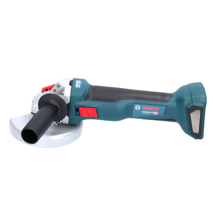Bosch GWS 18V-10 Amoladora angular profesional sin cable 18 V 125 mm sin escobillas + 2x acumulador 5,0 Ah + cargador + L-Boxx
