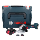 Bosch GWS 18V-10 Amoladora angular profesional sin cable 18 V 125 mm sin escobillas + 1x batería ProCORE 4,0 Ah + L-Boxx - sin cargador