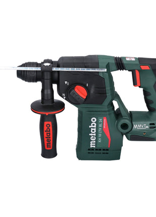 Metabo KH 18 LTX BL 24 taladro percutor inalámbrico 18 V 2,2 J SDS Plus Brushless (601713840) + metaBOX - sin batería, sin cargador