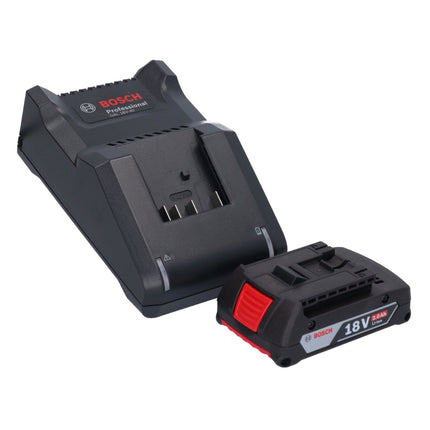 Bosch GWS 18V-15 SC Professional amoladora angular a batería 18 V 125 mm sin escobillas + 1x batería 2,0 Ah + cargador + L-BOXX