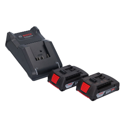 Bosch GWS 18V-15 SC Professional Meuleuse angulaire sans fil 125mm Brushless 18V + 2x Batteries 2,0Ah + Chargeur + Coffret L-BOXX