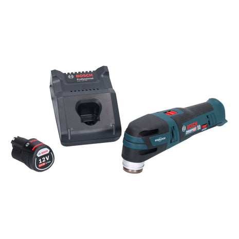 Multicortadora Bosch GOP 12V-28 Professional Batería Starlock Brushless + 1x batería 2.0 Ah + cargador