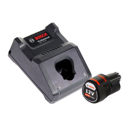 Bosch GOP 12V-28 Professional Découpeur-ponceur sans fil Starlock Brushless + 1x Batterie 2,0 Ah + Chargeur