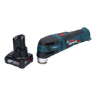 Bosch GOP 12V-28 Professional Starlock Brushless Cordless Cutter-Sander + 1x 6.0 Ah Battery - senza caricabatterie