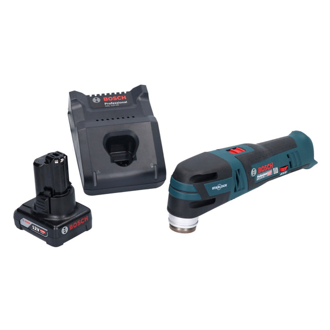 Bosch GOP 12V-28 Professional Starlock Brushless Cordless Sander Cutter + 1x 6.0 Ah Battery + Charger