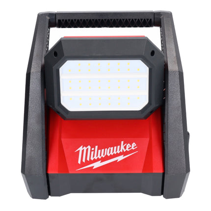 Milwaukee M18 HOAL-502FC foco de construcción con batería LED 18 V 4000 lm + 2x baterías 5,0 Ah + cargador