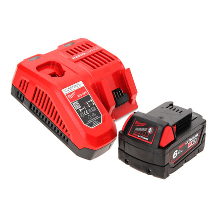 Milwaukee M18 HOAL-601FC foco de construcción con batería LED 18 V 4000 lm + 1x batería 6,0 Ah + cargador
