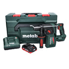 Martillo perforador a batería Metabo KH 18 LTX BL 24 18 V 2,2 J SDS Plus Brushless + 1x batería recargable 4,0 Ah + cargador + metaBOX