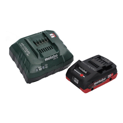 Martillo perforador a batería Metabo KH 18 LTX BL 24 18 V 2,2 J SDS Plus Brushless + 1x batería recargable 4,0 Ah + cargador + metaBOX