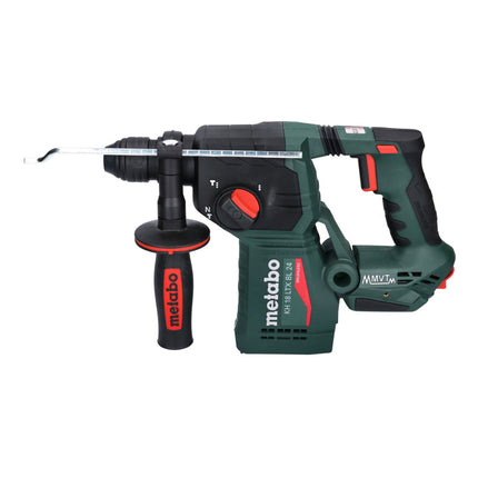 Metabo KH 18 LTX BL 24 akumulatorowa wiertarko-wkrętarka bezszczotkowa 18 V 2,2 J SDS Plus ( 601713800 ) + 2x akumulator 4,0 Ah + ładowarka + metaBOX