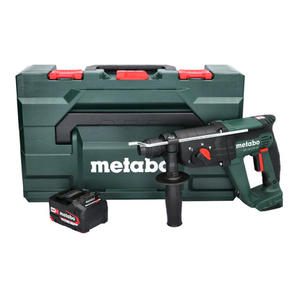 Metabo KH 18 LTX 24 martello combinato a batteria 18 V 2,1 J SDS plus + 1x batteria ricaricabile 4,0 Ah + metaBOX - senza caricabatterie