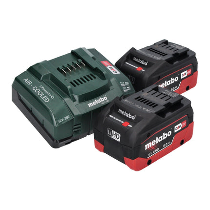 Metabo KH 18 LTX 24 Akku Kombihammer 18 V 2,1 J SDS plus + 2x Akku 8,0 Ah + Ladegerät + metaBOX