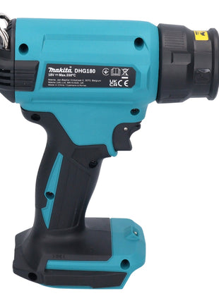 Makita DHG 180 RT Akku Heissluftgeblaese 18 V 550 C 2x Akku 5 0 Ah Ladegeraet 4 - toolbrothers