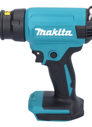 Akumulatorowy pistolet na gorące powietrze Makita DHG 180 RAJ 18 V 550 °C + 2x akumulator 2,0 Ah + ładowarka + Makpac