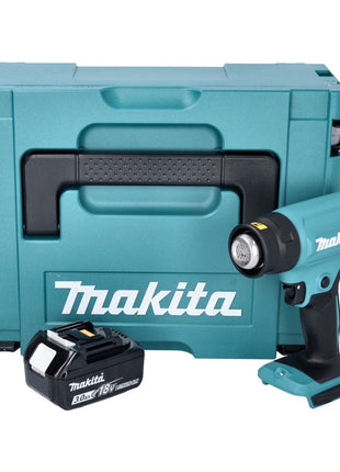 Makita DHG 180 F1J Akku Heißluftgebläse 18 V 550 °C + 1x Akku 3,0 Ah + Makpac - ohne Ladegerät - Toolbrothers