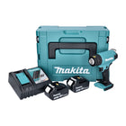 Makita DHG 180 RFJ Akku Heißluftgebläse 18 V 550 °C + 2x Akku 3,0 Ah + Ladegerät + Makpac - Toolbrothers