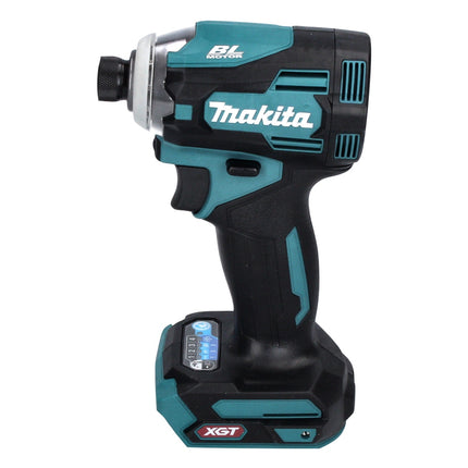 Makita TD 001 GA101 Llave de impacto inalámbrica 40 V máx. 220 Nm 1/4" XGT Brushless + 1x batería 2,0 Ah + cargador + Makpac