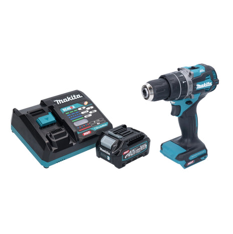 Makita HP 002 GA1 perceuse à percussion sans fil 40 V max. 64 Nm sans balais + 1x batterie 2,0 Ah + chargeur