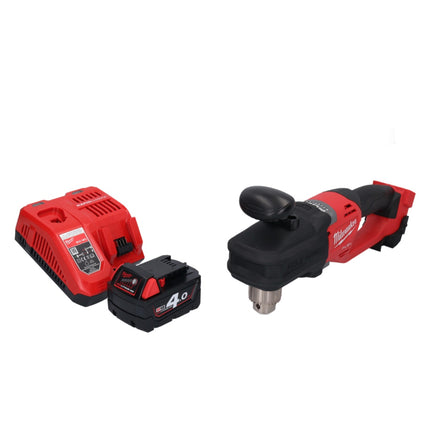 Milwaukee M18 CRAD2-401 Cordless Angle Drill 30 Nm Brushless 18V + 1x Battery 4.0 Ah + Charger