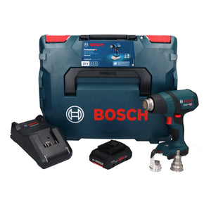 Bosch GHG 18V-50 Professional Akku Heissluftgebläse 18 V 300° C / 500° C + 1x ProCORE Akku 4,0 Ah + Ladegerät + L-Boxx