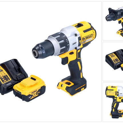 DeWalt DCD 996 P1 Akku Schlagbohrschrauber 18 V 95 Nm Brushless + 1x Akku 5,0 Ah + Ladegerät - Toolbrothers