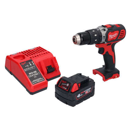 Milwaukee M18 BPD-401 Cordless Percussion Drill 60Nm 18V + 1x Battery 4.0Ah + Charger