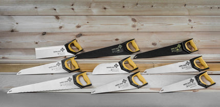 FORTE Tools Foxtail 60cm Premium saw, hand saw with ergonomic rubber handle, saw for wood, laminate, etc., with special group toothing Made in Sweden (000051083427)
