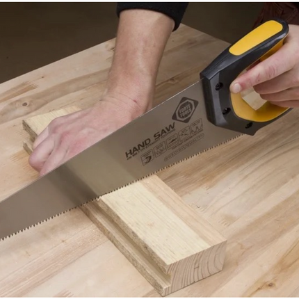 FORTE Tools Foxtail 60cm Premium saw, hand saw with ergonomic rubber handle, saw for wood, laminate, etc., with special group toothing Made in Sweden (000051083427)