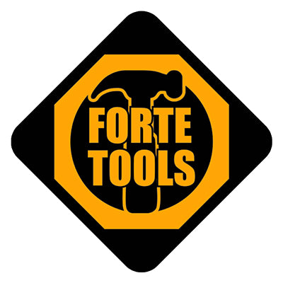 FORTE TOOLS Engineer's Hammer - Wooden Handle - Head Weight 500 g - Premium Tool, Forged - Ring Key - Lacquered Head (000051151026)