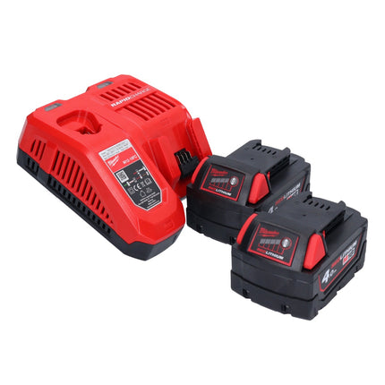 Llave de impacto inalámbrica Milwaukee M18 FMTIW2F12-402X 18 V 745 Nm 1/2" sin escobillas + 2x batería 4,0 Ah + cargador + caja HD