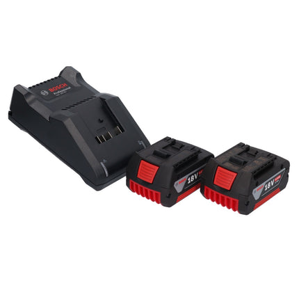 Bosch GSB 18V-55 Professional cordless impact drill 18 V 55 Nm brushless + 2x rechargeable battery 5.0 Ah + charger + L-Boxx