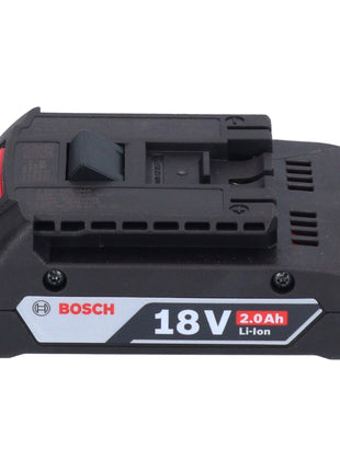 Bosch GWX 18V-10 Professional amoladora angular a batería 18 V 125 mm X-LOCK Brushless + 1x batería 2,0 Ah + L-Boxx - sin cargador