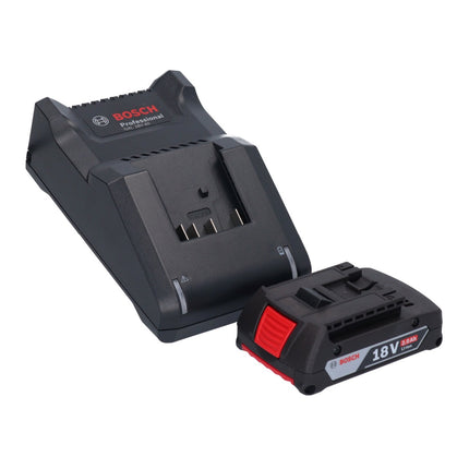 Bosch GWX 18V-10 Professional cordless angle grinder 18 V 125 mm X-LOCK Brushless + 1x rechargeable battery 2.0 Ah + charger + L-Boxx