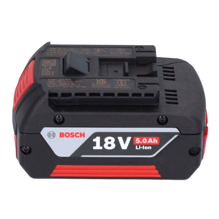 Bosch GWX 18V-10 Amoladora angular profesional sin cable 18 V 125 mm X-LOCK Brushless + 1x acumulador 5,0 Ah + L-Boxx - sin cargador