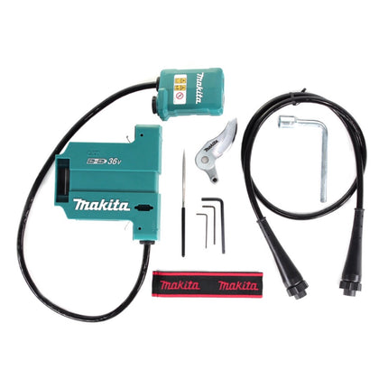 Makita DUP 361 Z 2 x 18 V Li- Ion Sécateur sans fil +  Carton avec Accessories - sans Batterie ni Chargeur