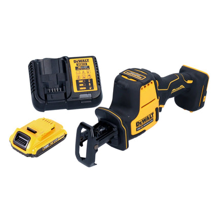 DeWalt DCS 369 D1 Cordless reciprocating saw Reciprocating saw 18 V Brushless + 1x rechargeable battery 2.0 Ah + charger