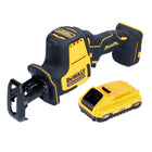 Sierra de sable a batería DeWalt DCS 369 N, sierra alternativa de 18 V sin escobillas + 1x batería de 3,0 Ah - sin cargador