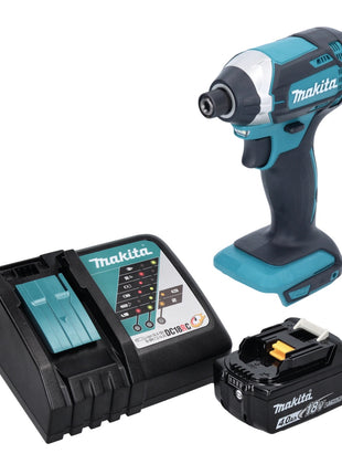 Makita DTD 152 RM1 Cordless Impact Driver 165Nm 18V + 1x Battery 4.0Ah + Charger