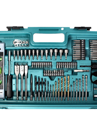 Makita DTD 152 SFX5 Akku Schlagschrauber 18 V 165 Nm + 1x Akku 3,0 Ah + Ladegerät + 101 tlg. Zubehör Set + Koffer