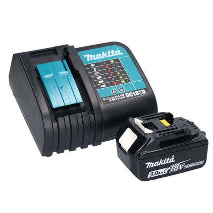 Destornillador de impacto sin cable Makita DTD 152 STX5 165Nm 18V + 1x Batería 5.0Ah + Cargador + Maletín + Set de 101 accesorios