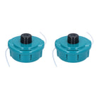 Makita 2x 2-gwintowa głowica Tap&Go 2,4 mm M8 i M10 x 1,25 LH ( 2x B-02945 ) do DUR182 / DUR187