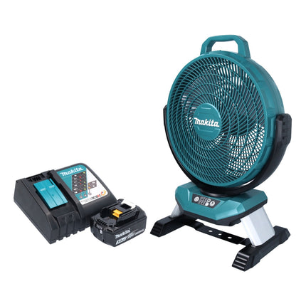 Makita DCF 301 RF1 Akku Ventilator Lüfter 18 V 33 cm + 1x Akku 3,0 Ah + Ladegerät - Toolbrothers